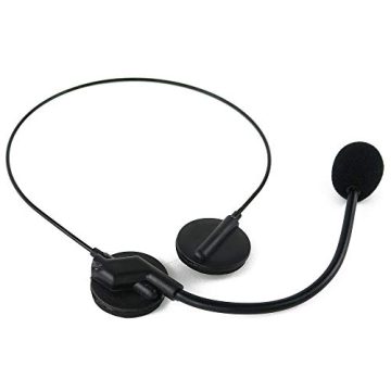 Skeleteen MJ Rockstar Costume Mic Headphones Accessory