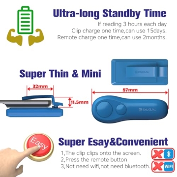 SK SYUKUYU Page Turner: Effortless Reading Control