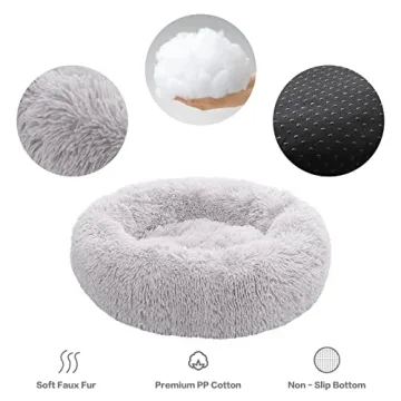 NOYAL Donut Calming Dog Bed for Ultimate Comfort