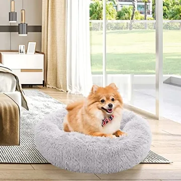 NOYAL Donut Calming Dog Bed for Ultimate Comfort
