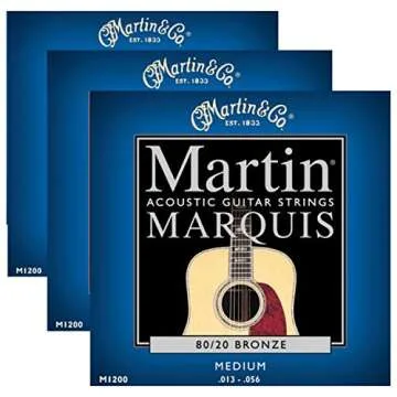 Martin Marquis 80/20 Acoustic Guitar Strings Set