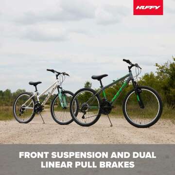 Huffy Stone Mountain Bike - 20/24/26", 6/21 Speed Options