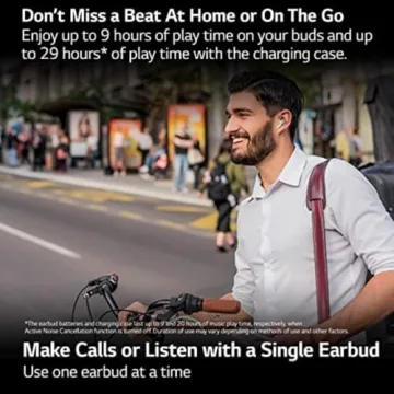 LG TONE Free T90 Earbuds with Dolby Atmos & ANC