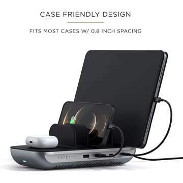 Multi-Device Charging Station for Home and Office