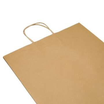 Versatile and Eco-Friendly Kraft Paper Tote Bags for Every Occasion