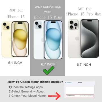 UEEBAI Ripple Case for iPhone 15 Plus, Cute Silver Case Wave Shape for iPhone Case Shockproof 3D Phone Case, Water Ripple Case 3D Chrome Case Pretty Case Aesthetic Case, Silver