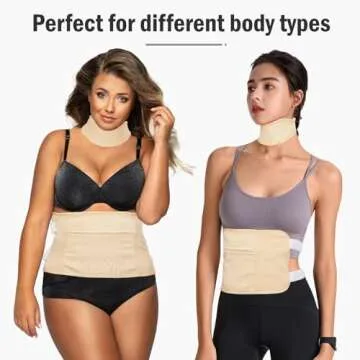 GYBOHO 8PCS Castor Oil Packs Wrap Organic cotton- Castor Oil Packs for Abdomen-Breast-Neck-knee-Feet-Arm, Reusable Adjustable Elastic Strap Compress Packs for Entire Body