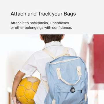 Belkin Apple AirTag Secure Holder with Key Ring - Durable Scratch Resistant Case With Open Face & Raised Edges - Protective AirTag Keychain Accessory For Keys, Pets, Luggage, Backpacks -2 Count Black