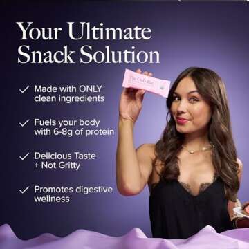 Truvani Plant Based Snack Bars | Sugar Cookie 12 Pack | 6g Protein | USDA Organic and Vegan | The Only Bar | Dairy, Soy, and Gluten Free | Individually Wrapped