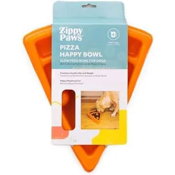 ZippyPaws Happy Bowl: Fun Slow Feeder for Dogs