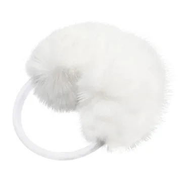 ZLYC Women Girls Adjustable Faux Fur EarMuffs - Warm Stylish