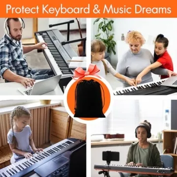 88 Keys Piano Keyboard Dust Proof Cover Stretchy Durable