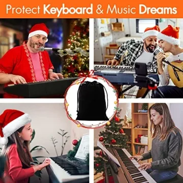 88 Keys Piano Keyboard Dust Proof Cover Stretchy Durable