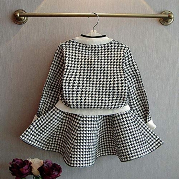 CM C&M WODRO Toddler Girls Winter Cardigan & Skirt Set