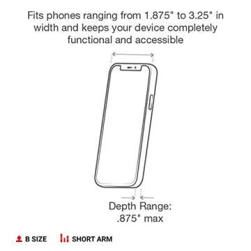 RAM Mounts X-Grip Phone Mount with Twist-Lock Base