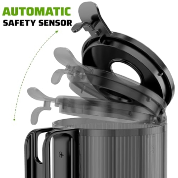 EanOruus Juicer - Compact 400W Cold Press Juice Extractor