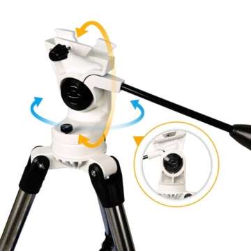 Gskyer Telescope - 80mm AZ Astronomical Refractor for Adults and Kids