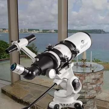 Gskyer Telescope - 80mm AZ Astronomical Refractor for Adults and Kids