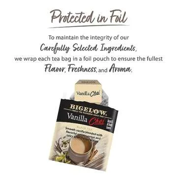 Bigelow Tea Vanilla Chai Black Tea, Caffeinated Tea, 20 Count (Pack of 6), 120 Total Tea Bags