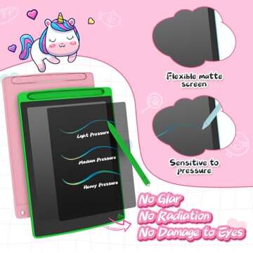 3 Pack LCD Writing Tablet, Colorful Toddler Drawing Tablet Doodle Board for Kids, Erasable Reusable Electronic Drawing Pad, LEYAOYAO Educational and Learning Toy for 3-6 Years Old Boy and Girl