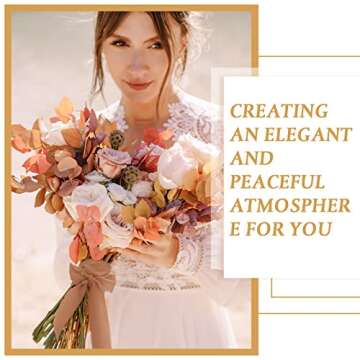 Sage Green Handmade Fringe Chiffon Ribbon - 3 Rolls, 1.5 Inch x 5 yd Total 15 yd - Boho Frayed Edges - Cotton Ribbon for Wedding Gift Wrapping & DIY Craft (Caramel, Ginger, Dark Brown)