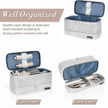 Durable Double Layer Storage Case for Shark Flexstyle