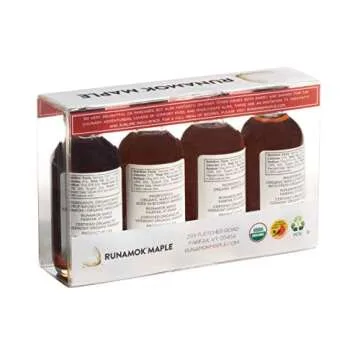 Runamok Vermont Maple Syrup Sampler - Gourmet Gift Set