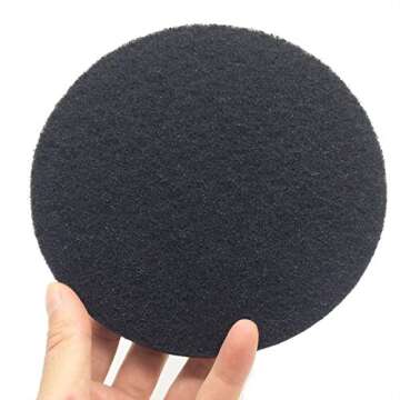 6.7inch Charcoal Filters for Kitchen Compost Bin Pail Replacement Filter Countertop Home Bucket Refi...