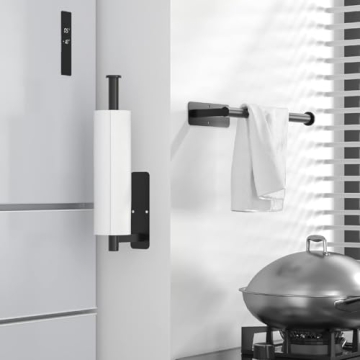 ASTOFLI Self Adhesive Paper Towel Holder - 2 Pack