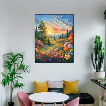 ldazao Landscape Adult Paint by Number Kit for Vibrant Decor