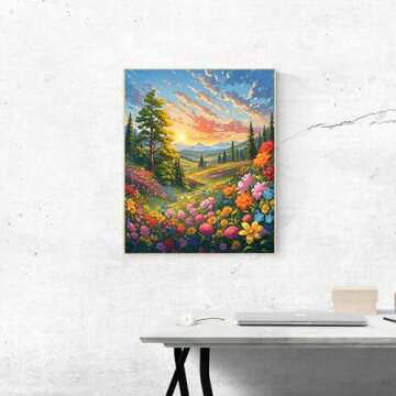 ldazao Landscape Adult Paint by Number Kit for Vibrant Decor