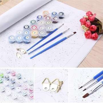 ldazao Landscape Adult Paint by Number Kit for Vibrant Decor