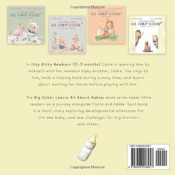 Itty bitty newborn: 0-3 months (Big Sister Learns All About Babies)