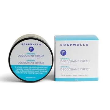 Soapwalla Natural Aluminum-Free Deodorant Cream | Vegan Care