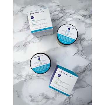Soapwalla Natural Aluminum-Free Deodorant Cream | Vegan Care