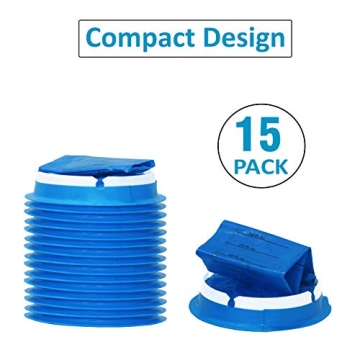 MP MOZZPAK Disposable Vomit Bags 15 Pack for Travel