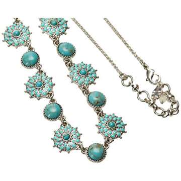 Lucky Brand Turquoise Collar Necklace - Unique Fashion Statement