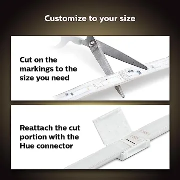 Philips Hue Smart Lightstrip Plus 6ft Base Kit
