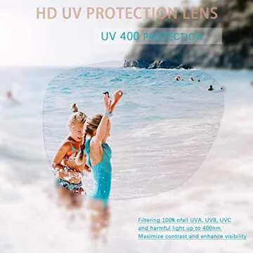 Stylish MAXJULI Polarized Infant Sunglasses for Babies