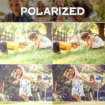 MAXJULI Polarized Baby Infant Sunglasses Safe, Soft, With Adjustable Strap 0-24 Months BPA Free 3 Pack (Black+Blue+Grey)