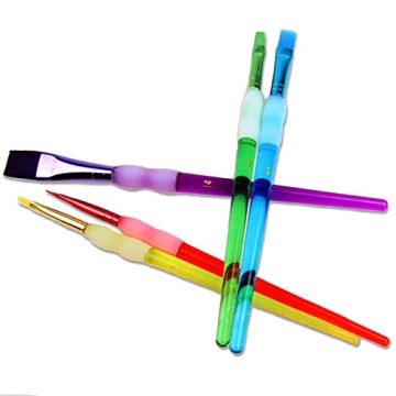Kids' Art Paintbrushes Set – 10 Vibrant Brushes for Creativity