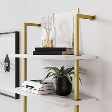 Nathan James Theo Wall Mount Desk - Stylish and Functional