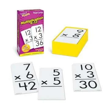 Multiplication 0-12 Skill Drill Flash Cards for Fun Learning