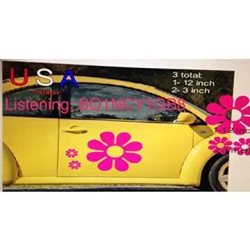 Charming Car Eyelashes Set for VW Bug Headlights