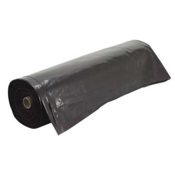 Frost King P1025/3B Polyethylene Sheeting, 10' x 25' x 3 mil., Black