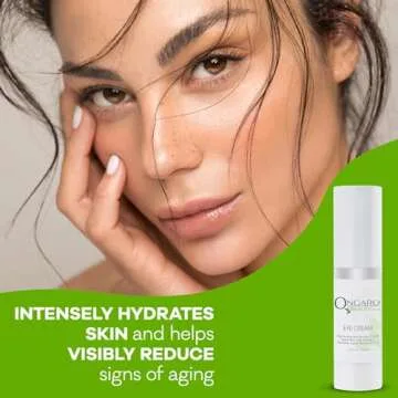 Ongaro Beauty - Eye Wrinkle Cream for Women & Men, Anti-Aging Dark Circles Under Eye Cream, Under Eye Cream for Puffiness and Bags Under Eyes, Hyaluronic Acid Eye Cream, Vitamins A, C & E - 0.5 Fl oz