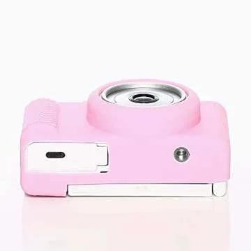 Pocoukate Stylish Case for Sony ZV-1F/ZV-1 II/ZV-1M2 - Cute Pink Protection