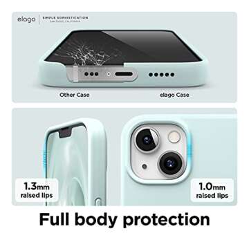 elago Liquid Silicone Case for iPhone 13 - Full Protection