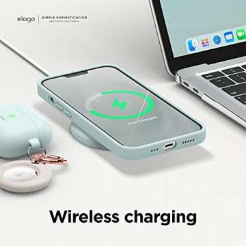 elago Liquid Silicone Case for iPhone 13 - Full Protection