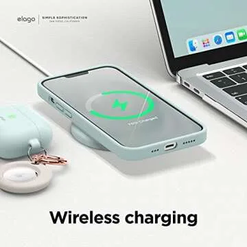 elago Liquid Silicone Case for iPhone 13 - Full Protection